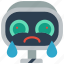 avatars, bot, cry, droid, robot 