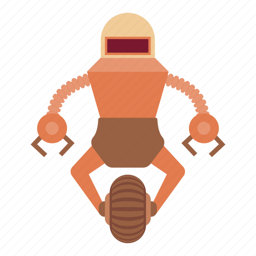 Automatic, automaton, cartoon, cyborg, guard, robot, toy icon - Download on Iconfinder