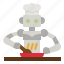 cook, robot, food, restaurant, robotic 