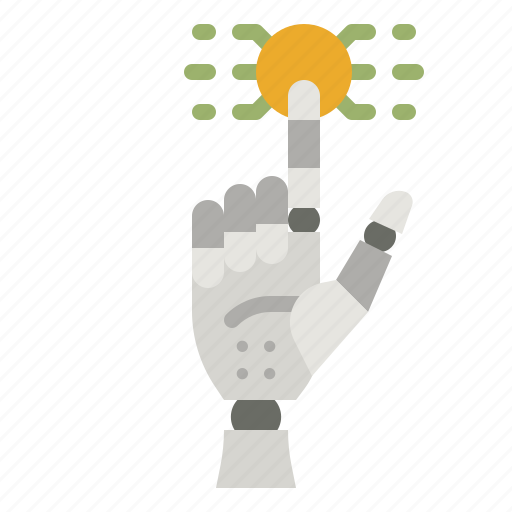 Robot, future, technology, human, hand icon - Download on Iconfinder