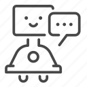 robotic, robot, ai, service, chat, communication, support