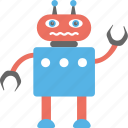 bionic man, industrial robot, mechanical robot, robot, robot character