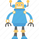 bionic man, industrial robot, mechanical robot, robot, robot technology