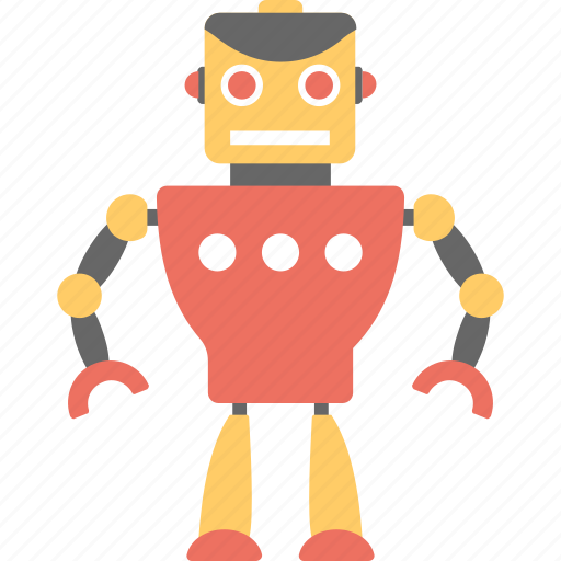 Artificial intelligence, cartoon robot, industrial robot, mechanical robot, robot icon - Download on Iconfinder