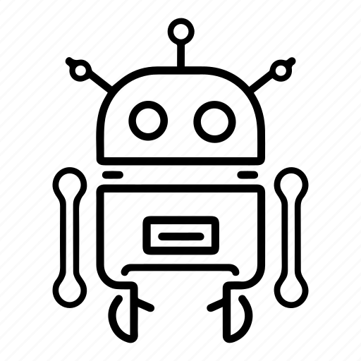 Robot, technology, ai, machine, artificial intelligence, futuristic, robotic icon - Download on Iconfinder