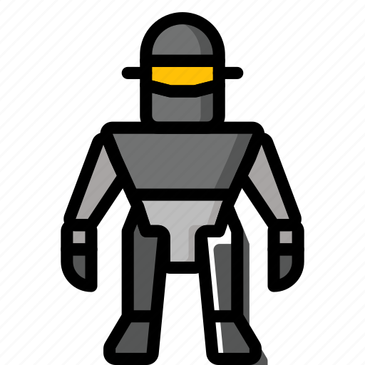 Color, droid, film, klaatu, mechanical, movie, robots icon - Download on Iconfinder