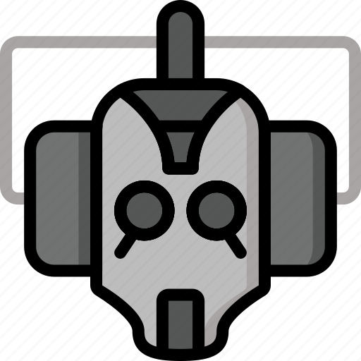 Color, cyberman, droid, film, mechanical, movie, robots icon - Download on Iconfinder