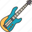 guitar, bass, electric, musical, instrument 