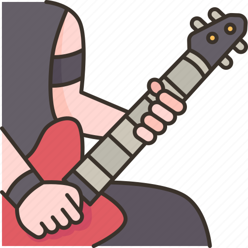 Guitarist, musician, artist, rock, perform icon - Download on Iconfinder