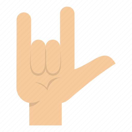 Band, guitar, metal, music, n, rock gesture, roll icon - Download on Iconfinder