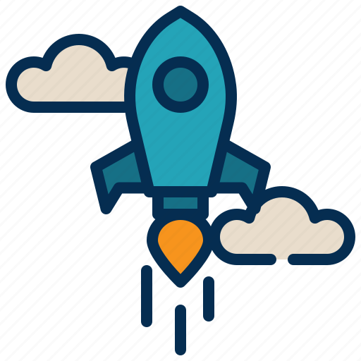 Rocket, launch, sky, flight, fly, startup icon - Download on Iconfinder
