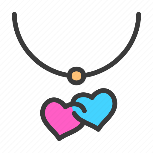 Heart, love, marriage, necklace, romance, valentine, wedding icon - Download on Iconfinder