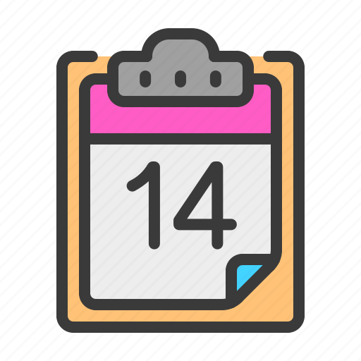 Calendar, day, love, romance, romantic, schedule, valentine icon - Download on Iconfinder