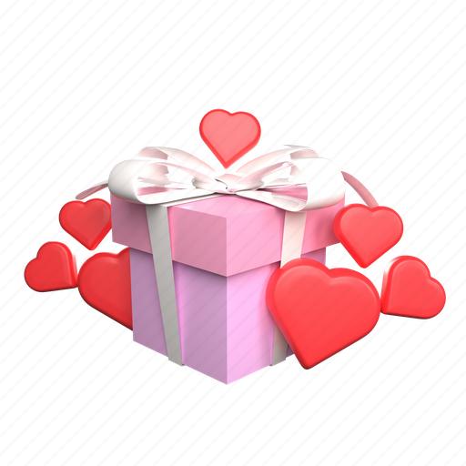 Romance, love, romantic, valentine, valentines day, heart 3D illustration - Download on Iconfinder