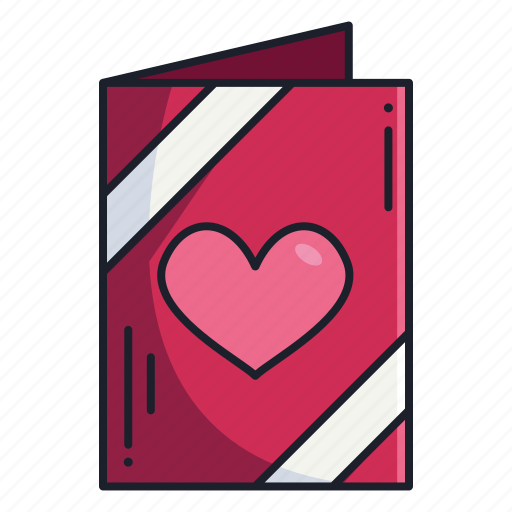 Card, romance, love, heart, valentine, wedding, like icon - Download on Iconfinder