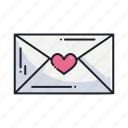 envelope, letter, communication, chat, mail, message, love, cute, valentine