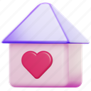 love, home, house, real estate, heart, romance, building, property, wedding 