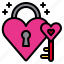 dating, heart, lock, people, relationship, together, young 