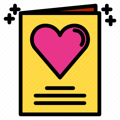Card, dating, people, relationship, together, wedding, young icon - Download on Iconfinder