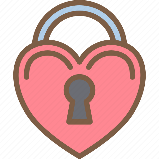 Day, heart, lock, romance, valentines icon - Download on Iconfinder
