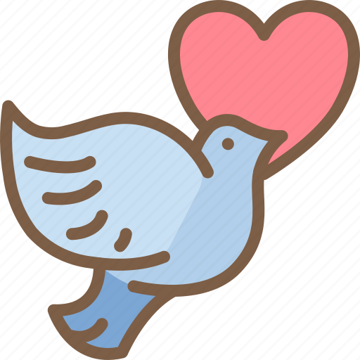 Day, dove, love, romance, valentines icon - Download on Iconfinder