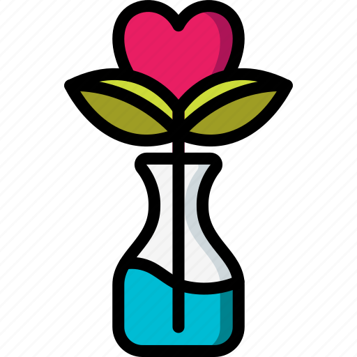 Day, flower, heart, romance, valentines icon - Download on Iconfinder