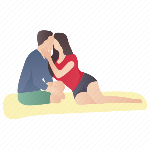 Caring partner, honeymoon, married couple, outdoor romance, romantic couple illustration - Download on Iconfinder