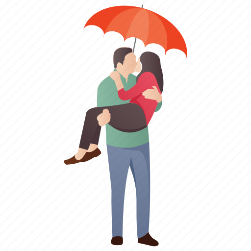 Caring partner, happy lovers, honeymoon, married couple, romantic couple illustration - Download on Iconfinder
