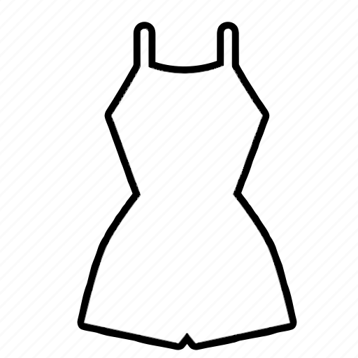 Clothes, clothing, dress, fashion, romper, summer, swimsuit icon - Download on Iconfinder