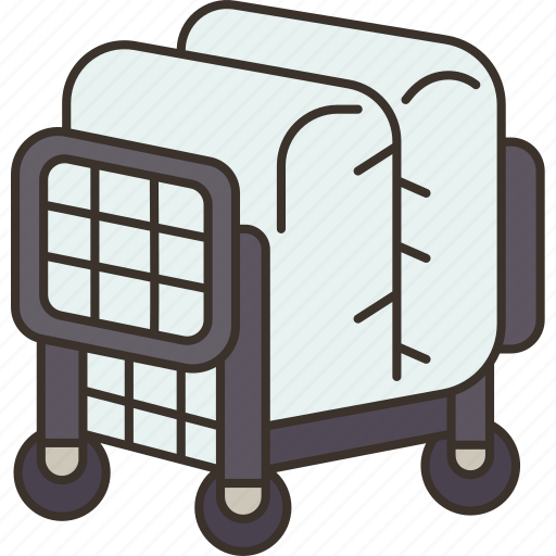 Rollaway, bed, furniture, sleeping, portable icon - Download on Iconfinder