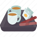 coffee, trays, beverage, service, caffeine