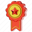 rosette, ribbon, stars, award badge, badge, award, ribbon-badge, achievement, winner