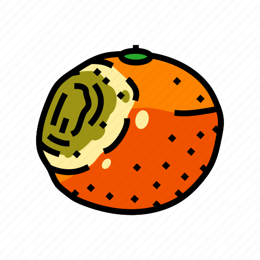 Orange, rotten, food, fruit, waste, garbage icon - Download on Iconfinder