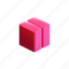 cube, geometric, shape, square, stand, vertical, divide 