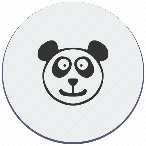 Animal, bear, face, funny, head, panda, smile icon - Download on Iconfinder