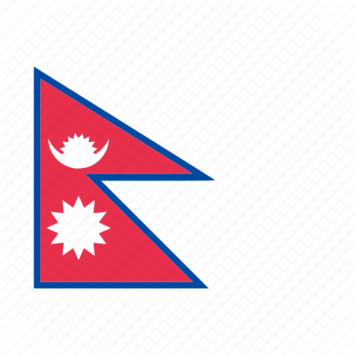 Asian, country, flag, national, nepal, rounded, square icon - Download on Iconfinder