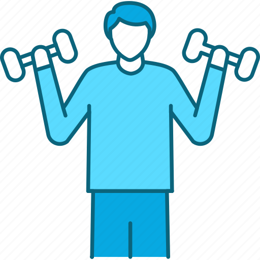 Everyday, routine, man, activity, exercise, sport, dumbbells icon - Download on Iconfinder