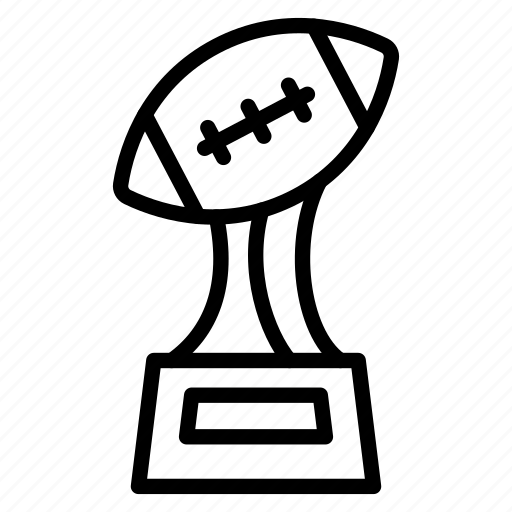 Rugby, trophy, champipn, award, winner icon - Download on Iconfinder