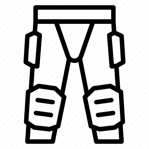 Rugby, pad, pants, uniform, equipment icon - Download on Iconfinder
