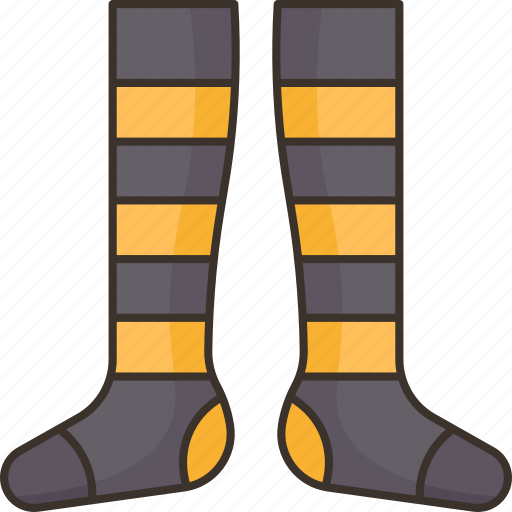 Socks, cotton, footwear, long, sport icon - Download on Iconfinder