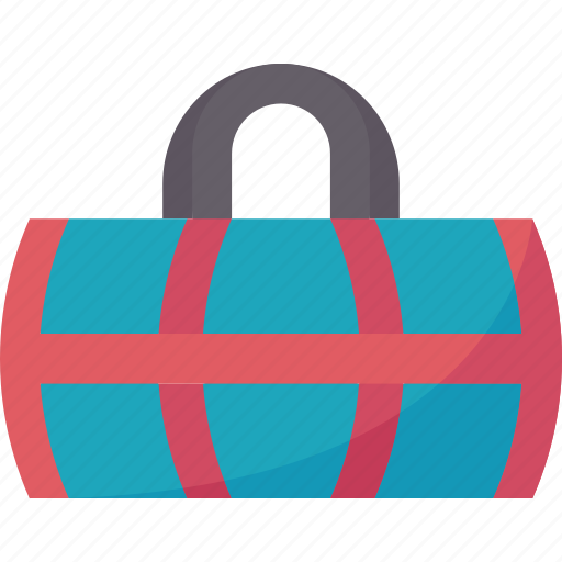 Duffle, bag, case, fitness, sport icon - Download on Iconfinder
