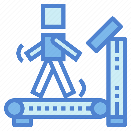Exercise, fitness, running, treadmill icon - Download on Iconfinder