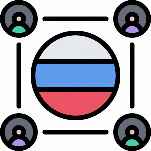People, group, team, flag, russia, country, nation icon - Download on Iconfinder