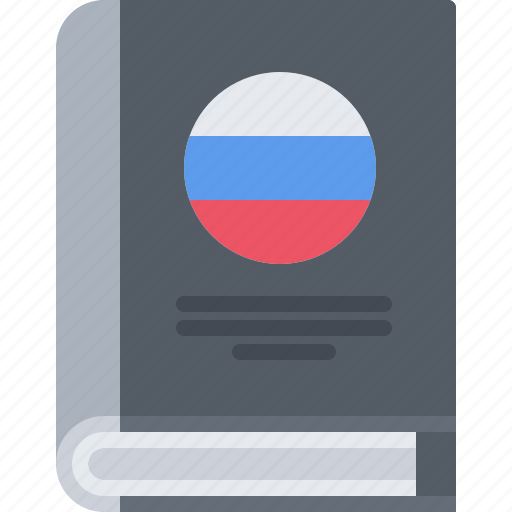 Book, flag, russia, country, nation, culture icon - Download on Iconfinder