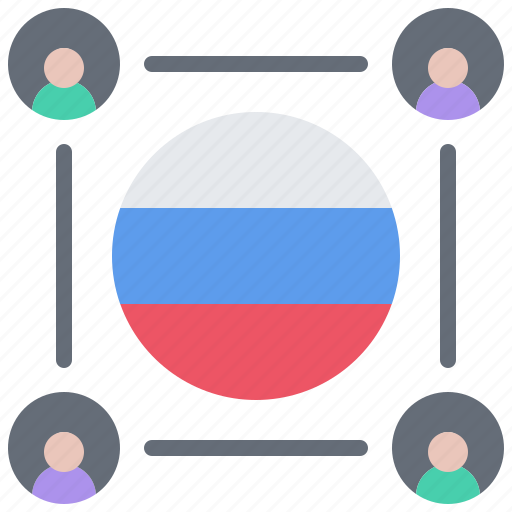 People, group, team, flag, russia, country, nation icon - Download on Iconfinder