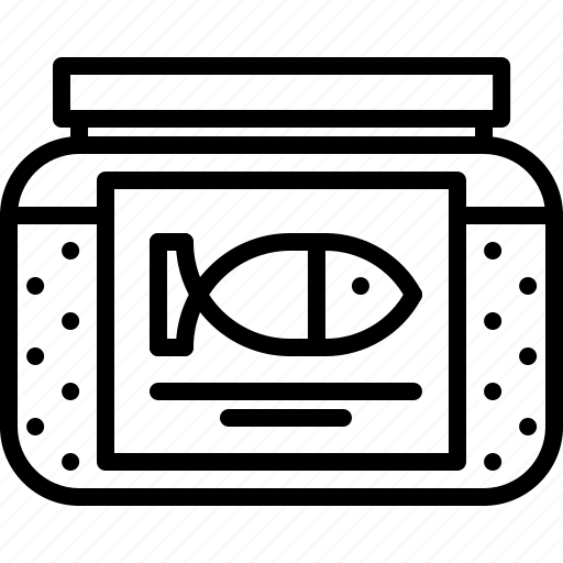 Black, caviar, fish, jar, russia, country, nation icon - Download on Iconfinder