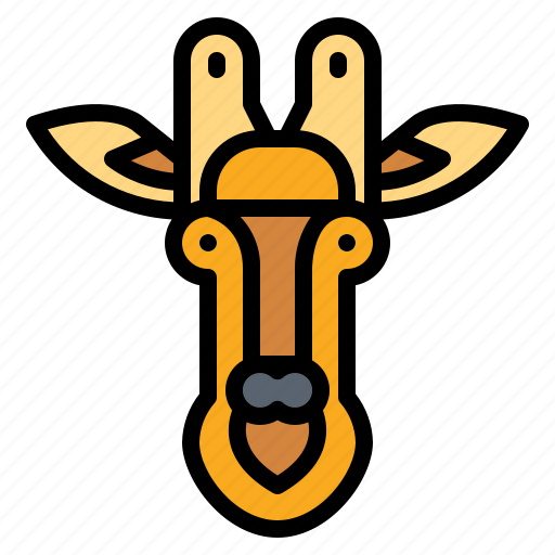 Animal, giraffe, mammal, wildlife icon - Download on Iconfinder