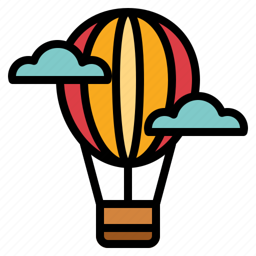 Air, balloon, flight, holidays, hot, transportation icon - Download on Iconfinder