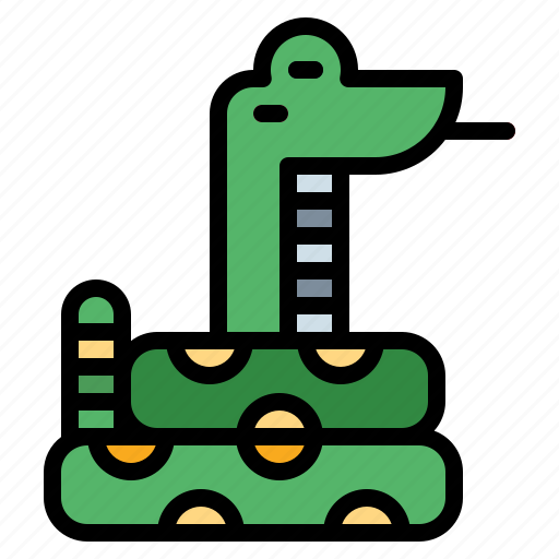 Animal, reptile, snake, wildlife icon - Download on Iconfinder