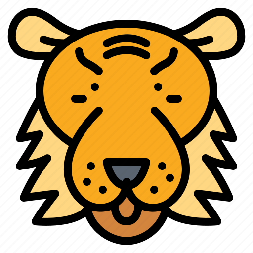 Animal, tiger, wild, zoo icon - Download on Iconfinder